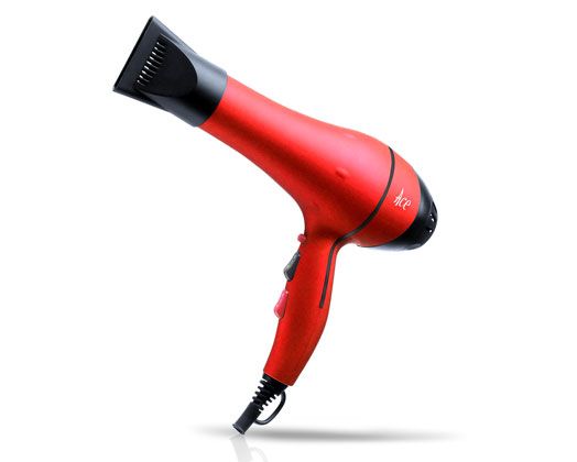 Ace Pro Turbo 2000 Watt Hairdryer - Red