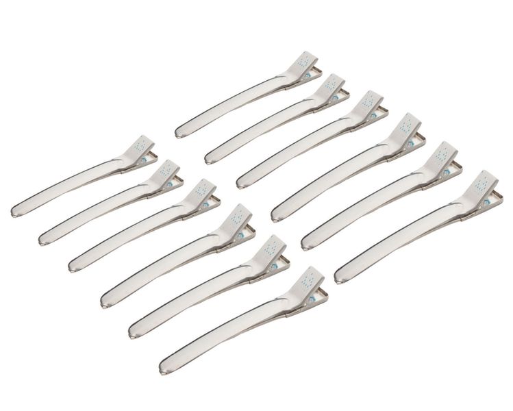 Lucky Spring Loaded Metal Hair Clips