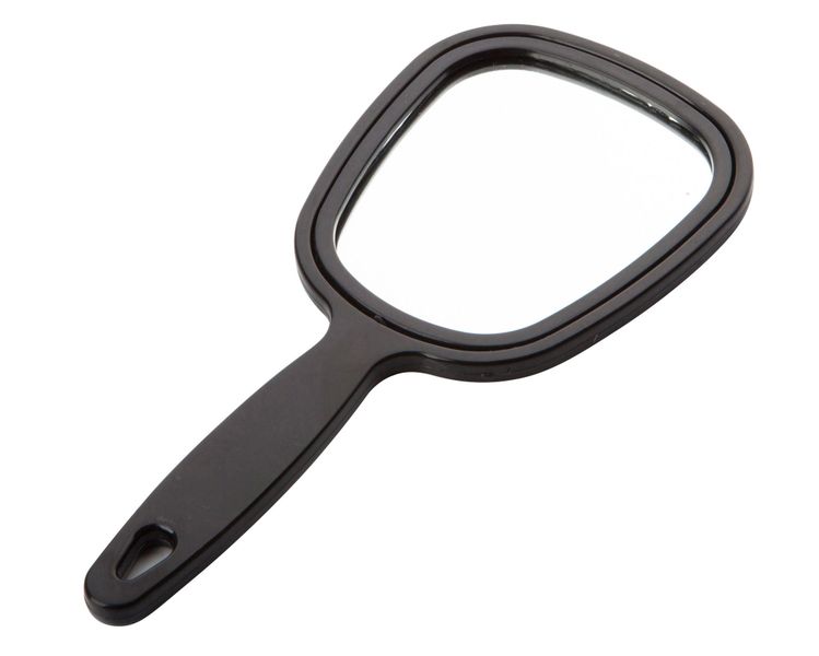 Lucky Small Hand Held Framed Mirror