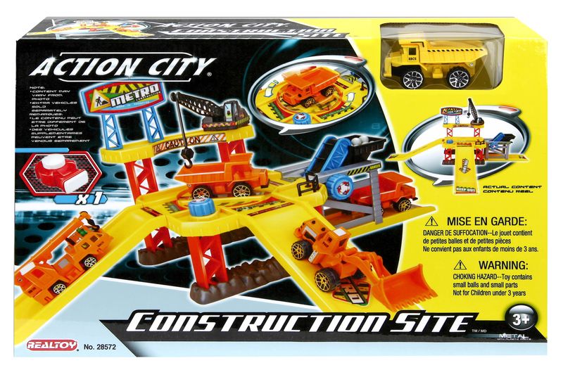 Action City Big Playset - Construction Site