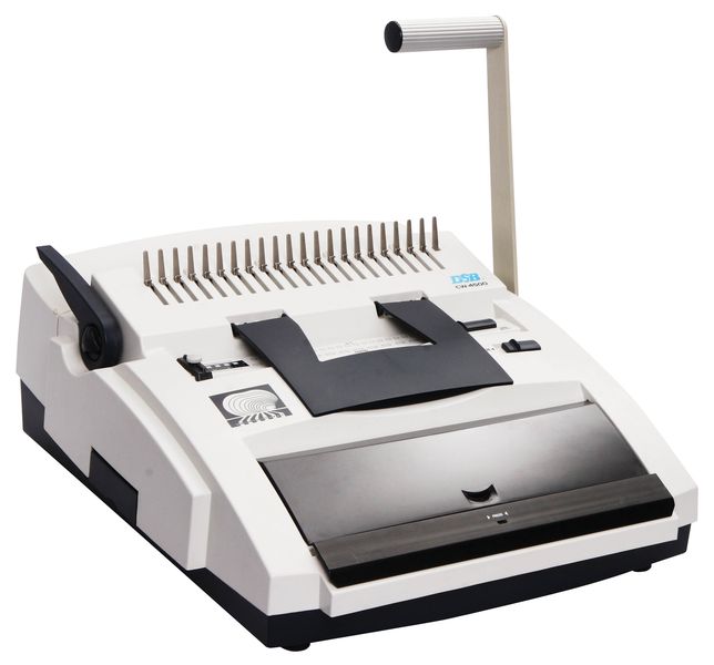 DSB CW4500 Electrical Plastic Comb &amp; Wire Binding Machine