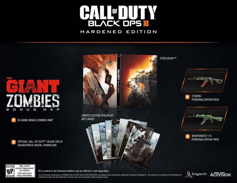 CALL OF DUTY BLACK OPS III HARDENED EDITION (Xbox One)