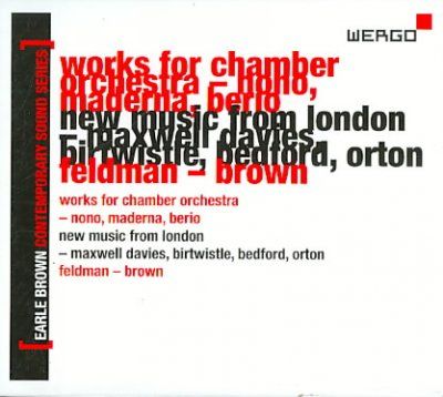 Earle Brown (CD / Box Set)
