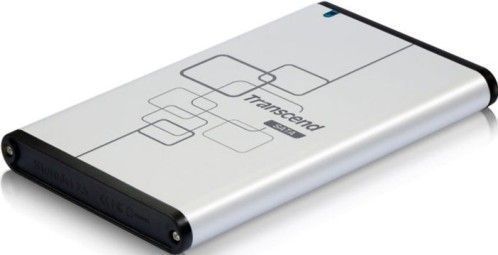 Transcend StoreJet 2.5" - Aluminium External SATA HDD Enclosure - USB 2.0