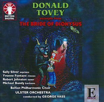 Tovey:Bride of Dionysus Excerpts - (Import CD)