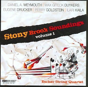 Weymouth/Kaila/Duykers:Stony Brook V1 - (Import CD)
