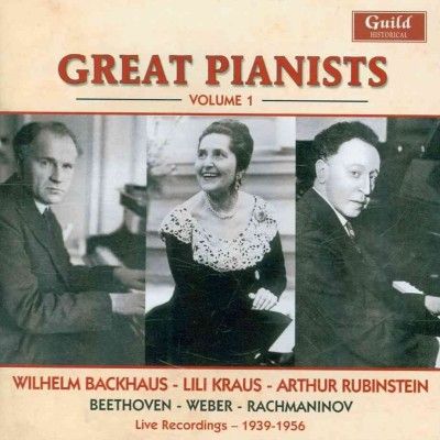 Beethoven/Rachmaninov:Great Piani V1 - (Import CD)