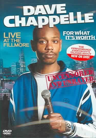 Dave Chappelle:for What It's Worth - (Region 1 Import DVD)