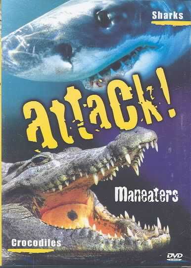 ATTACK:Maneaters:Sharks and Crockodiles - (Region 1 Import DVD)