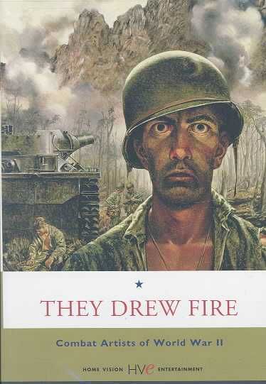 They Drew Fire: Combat Artists of World War II - (Region 1 Import DVD)