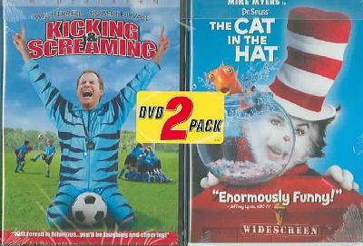 Kicking &amp; Screaming/Dr. Suess' The Cat in the Hat - (Region 1 Import DVD)