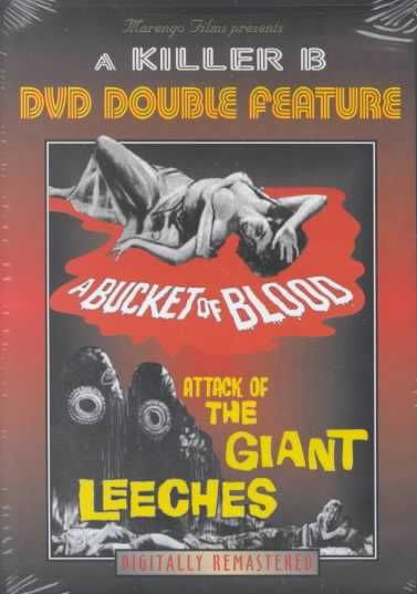 Bucket of Blood/Attack of Giant Leech - (Region 1 Import DVD)