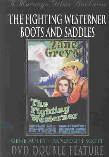 Fighting Westerner/Boots &amp; Saddle - (Region 1 Import DVD)