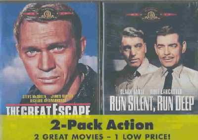 Great Escape/Run Silent Run Deep - (Region 1 Import DVD)
