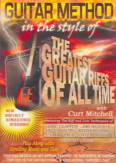 Greatest Guitar Riffs of All Time - (Region 1 Import DVD)