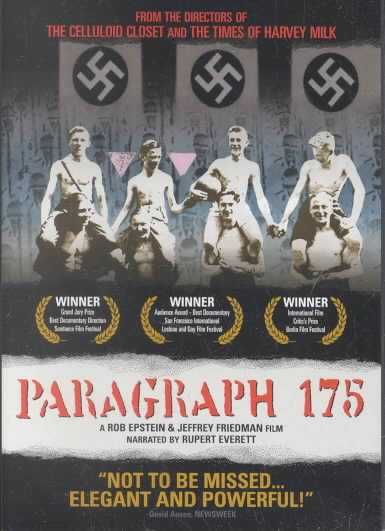 Paragraph 175 - (Region 1 Import DVD)