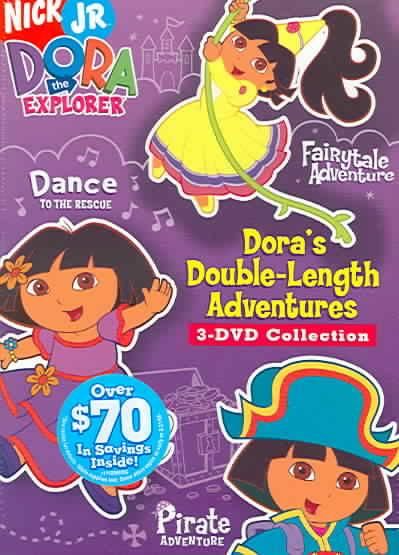 Dora the Explorer - Dora's Double Length Adventures - (Region 1 Import DVD)
