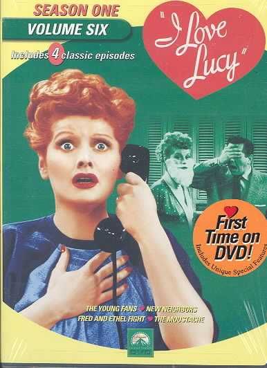 I Love Lucy:Season One Vol 6 - (Region 1 Import DVD)