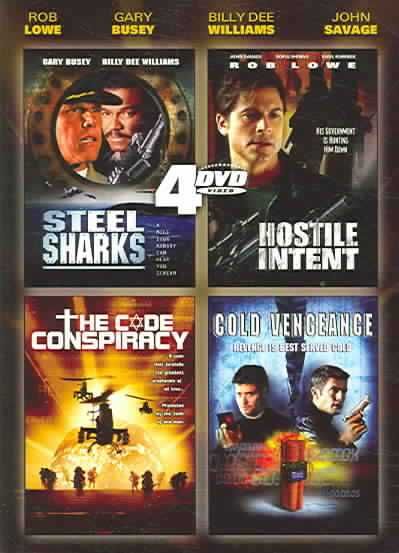 Code Conspiracy/Cold Vengeance/Steel - (Region 1 Import DVD)