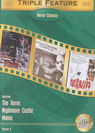 Terror/Nightmare Castle/Mania - (Region 1 Import DVD)