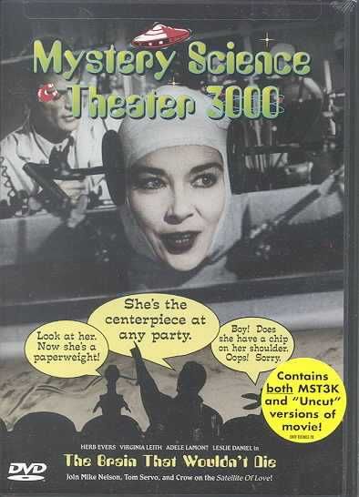 Brain That Wouldn't Die - (Region 1 Import DVD)