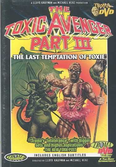 Toxic Avenger Part 3:Last Temptation - (Region 1 Import DVD)