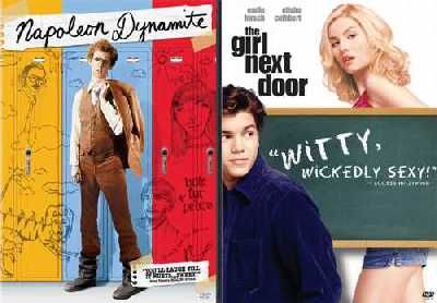 Napoleon Dynamite/The Girl Next Door - (Region 1 Import DVD)