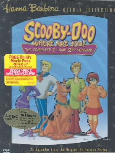 Scooby Doo Where Are You Seasons 1-2 - (Region 1 Import DVD)