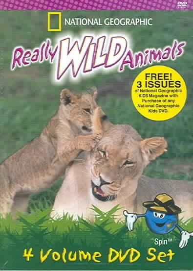 Really Wild Animals 4pk Set - (Region 1 Import DVD)