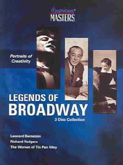 American Masters:Legends of Broadway - (Region 1 Import DVD)
