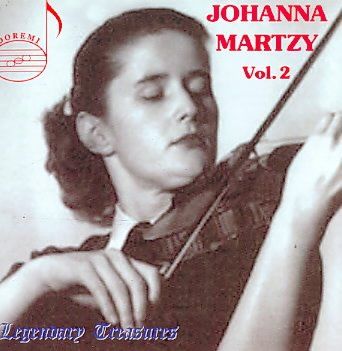 Johanna Martzy Vol 2 - (Import CD)