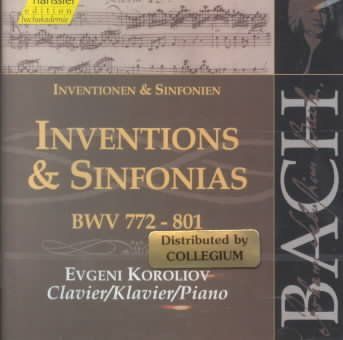 Bach:Inventions &amp; Sinfonias - (Import CD)