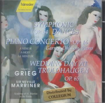 Grieg:Symphonic Dances/Piano Cto. - (Import CD)