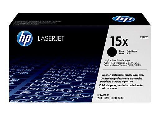 HP 15X High Yield Black LaserJet Toner Cartridge