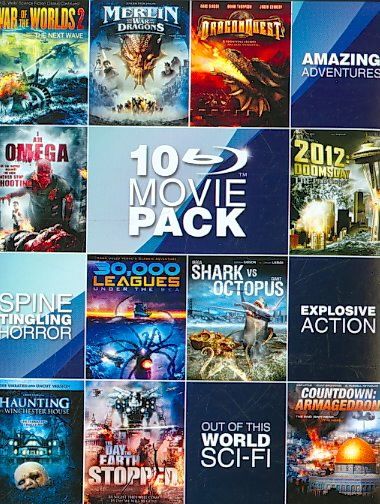 10 Hd Movie Pack - (Region A Import Blu-ray Disc)