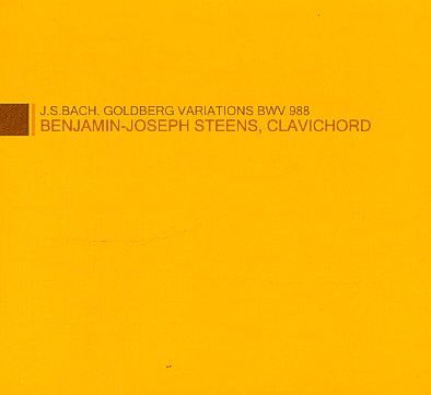 Johann Sebastian Bach: Goldberg Variations, BWV988 (CD / Album)
