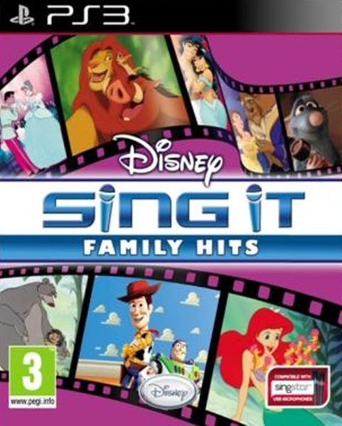 Disney Sing It Family Hits (2010) (PS3)