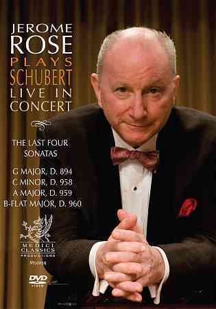 Jerome Rose Plays Schubert Live in Co - (Region 1 Import DVD)