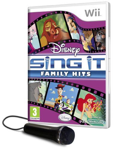 Disney Sing It Family Hits plus Microphone (Wii)