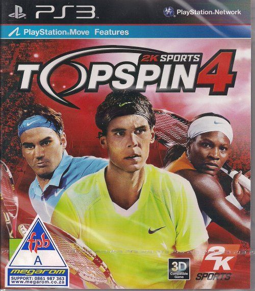 Top Spin 4 - Move Compatible (PS3)