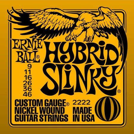 Ernie Ball 2222 Hybrid Slinky String Set (9 - 46)