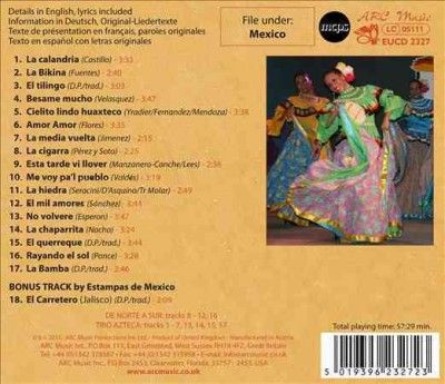 20 Best Mariachi &amp; Folk Songs - (Import CD)
