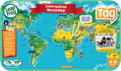 LeapFrog - Tag World Map