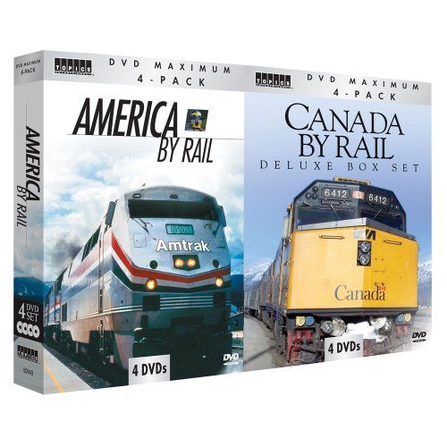 America by Rail/Canada by Rail - (Region 1 Import DVD)