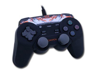 Canyon Gaming pad with double vibration for PC/PS2/PS3