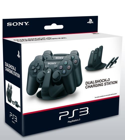 PS3 Dualshock 3 Charging Station- Black (PS3 Accessory)
