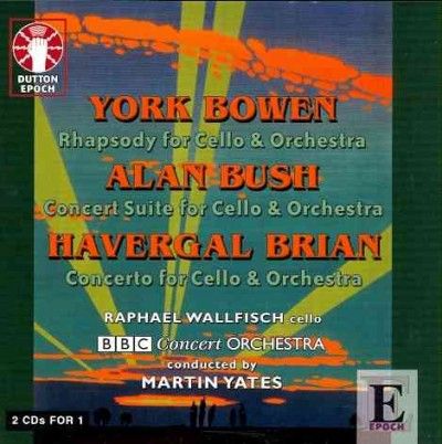 Bowen/Brian/Bush:Rhapsody for Cello a - (Import CD)