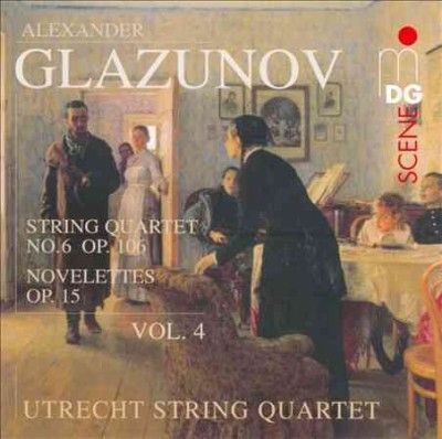 Glazunov:Complete String Qts Vol 4 - (Import CD)