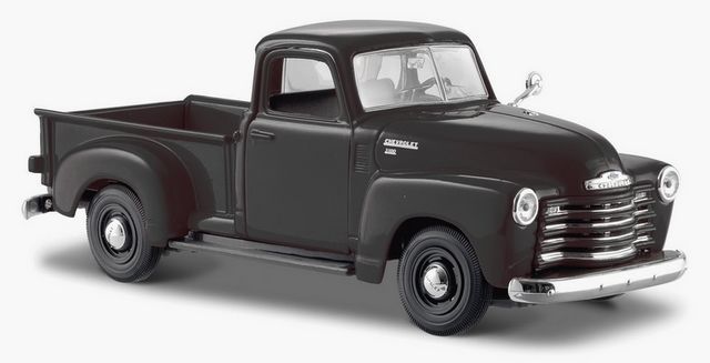 Maisto - Scale 1/25 Chev 3100 Pickup 1950 -Red