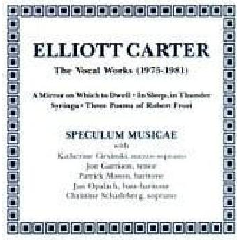 Carter:Vocal Works 1975-1981 - (Import CD)